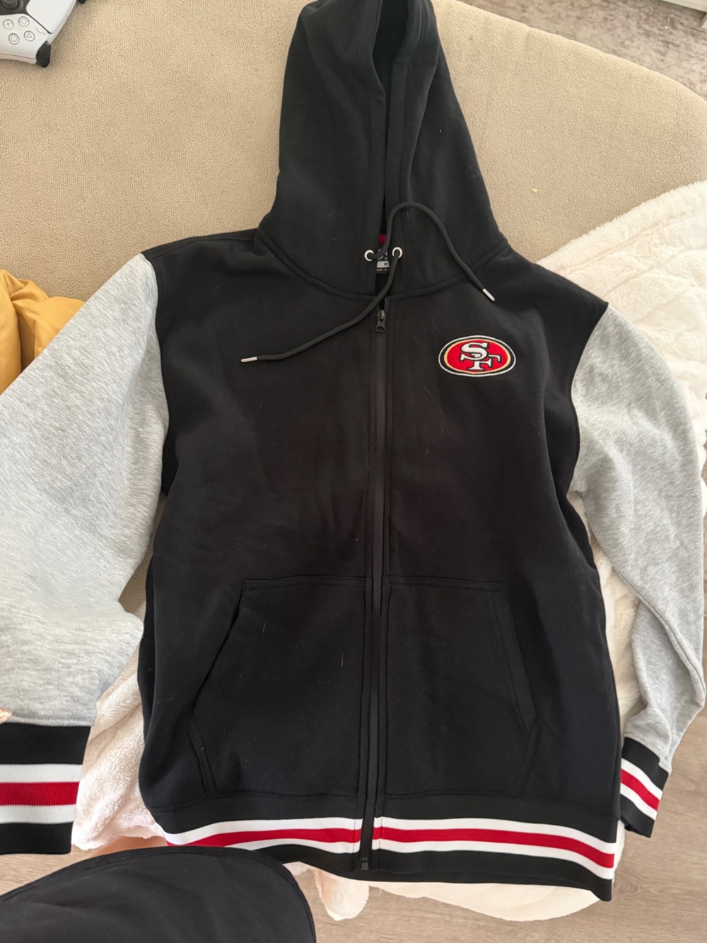 NFL 49ers zip up!